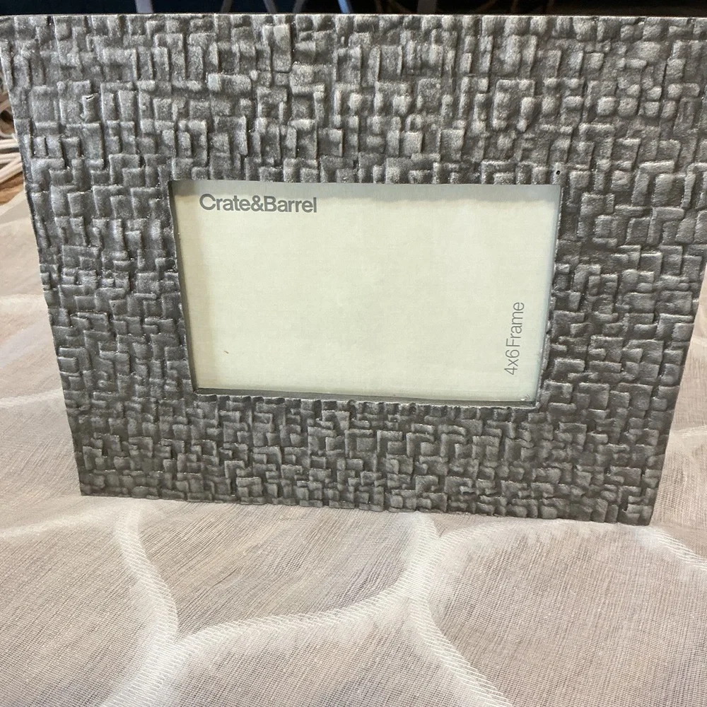 Crate&Barrel Mosaic Gray Frame